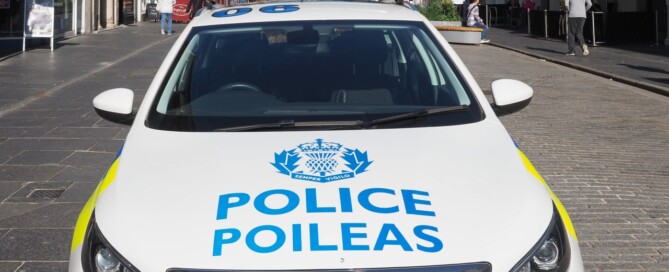 Police car Scotland